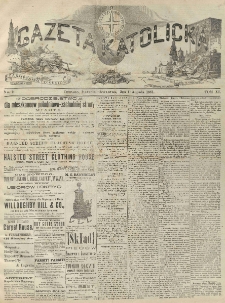 Gazeta Katolicka : czasopismo tygodniowe poświęcone interesom polskim w Ameryce. 1881.11.03 T.11 No.9