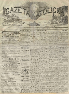Gazeta Katolicka : czasopismo tygodniowe poświęcone interesom polskim w Ameryce. 1883.06.14 T.12 No.41
