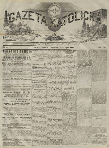 Gazeta Katolicka : czasopismo tygodniowe poświęcone interesom polskim w Ameryce. 1883.07.26 T.12 No.47