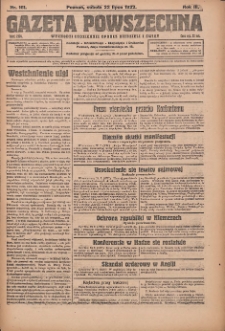 Gazeta Powszechna 1922.07.22 R.3 Nr161