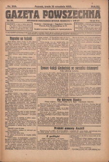 Gazeta Powszechna 1922.09.13 R.3 Nr205