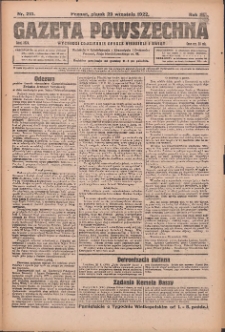 Gazeta Powszechna 1922.09.29 R.3 Nr219
