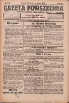Gazeta Powszechna 1922.09.30 R.3 Nr220
