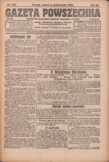 Gazeta Powszechnah 1922.10.03 R.3 Nr222