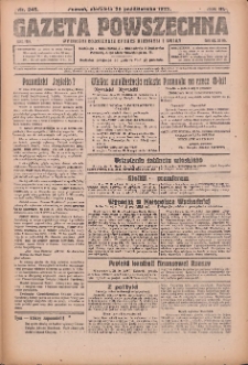 Gazeta Powszechna 1922.10.29 R.3 Nr245