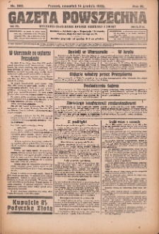 Gazeta Powszechna 1922.12.14 R.3 Nr282