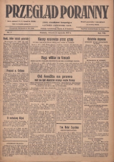 Przegląd Poranny: pismo niezależne i bezpartyjne 1927.01.11 R.7 Nr7