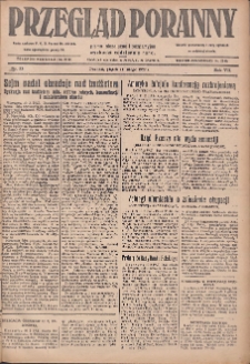 Przegląd Poranny: pismo niezależne i bezpartyjne 1927.02.11 R.7 Nr33