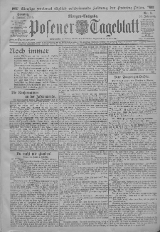 Posener Tageblatt 1914.01.04. Jg.53 Nr5