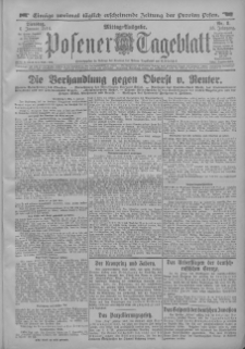 Posener Tageblatt 1914.01.06 Jg.53 Nr8