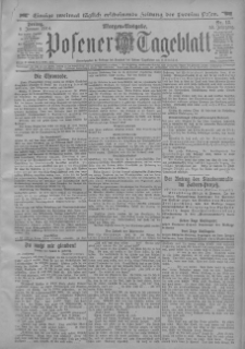 Posener Tageblatt 1914.01.09 Jg.53 Nr13