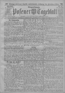 Posener Tageblatt 1914.01.10 Jg.53 Nr15