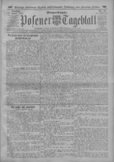 Posener Tageblatt 1914.01.13 Jg.53 Nr19