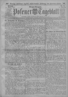 Posener Tageblatt 1914.01.14 Jg.53 Nr21