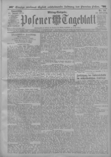 Posener Tageblatt 1914.01.15 Jg.53 Nr24