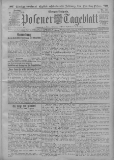 Posener Tageblatt 1914.01.16 Jg.53 Nr25