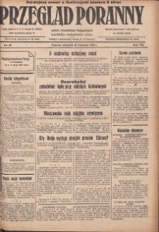 Przegląd Poranny: pismo niezależne i bezpartyjne 1927.04.10 R.7 Nr83
