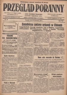 Przegląd Poranny: pismo niezależne i bezpartyjne 1927.04.20 R.7 Nr89