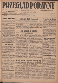Przegląd Poranny: pismo niezależne i bezpartyjne 1927.05.28 R.7 Nr120