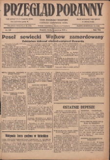 Przegląd Poranny: pismo niezależne i bezpartyjne 1927.06.08 R.7 Nr128