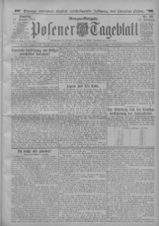 Posener Tageblatt 1914.01.18 Jg.53 Nr29