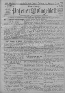 Posener Tageblatt 1914.01.20 Jg.53 Nr31