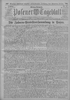 Posener Tageblatt 1914.01.20 Jg.53 Nr32