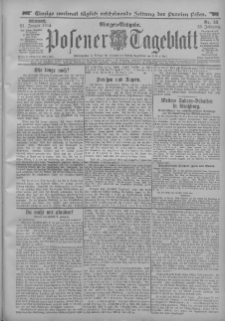 Posener Tageblatt 1914.01.21 Jg.53 Nr33