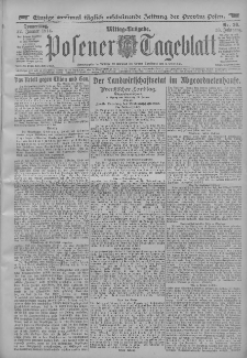 Posener Tageblatt 1914.01.22 Jg.53 Nr36