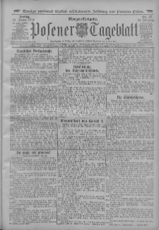 Posener Tageblatt 1914.01.23 Jg.53 Nr37