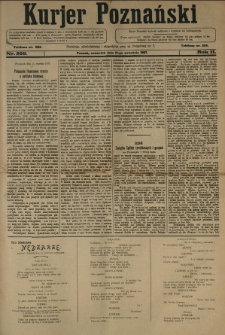 Kurier Poznański 1907.09.12 R.2 nr209
