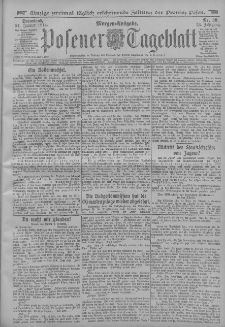 Posener Tageblatt 1914.01.24 Jg.53 Nr39