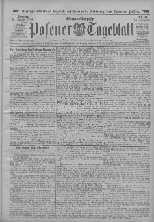 Posener Tageblatt 1914.01.25 Jg.53 Nr41