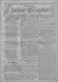 Posener Tageblatt 1914.01.27 Jg.53 Nr44