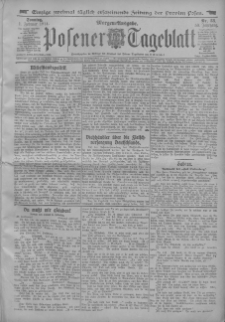 Posener Tageblatt 1914.02.01 Jg.53 Nr53