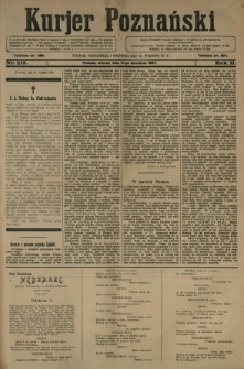 Kurier Poznański 1907.09.17 R.2 nr213