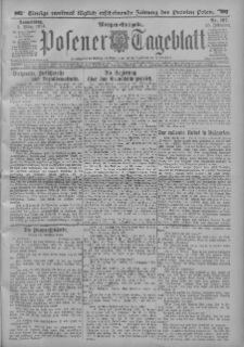 Posener Tageblatt 1914.03.05 Jg.53 Nr107