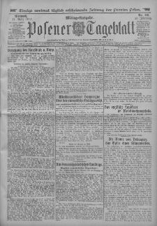 Posener Tageblatt 1914.03.11 Jg.53 Nr118