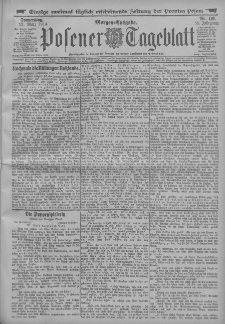 Posener Tageblatt 1914.03.12 Jg.53 Nr119