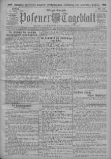 Posener Tageblatt 1914.03.13 Jg.53 Nr121