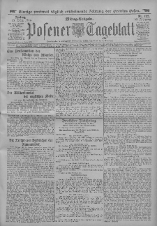 Posener Tageblatt 1914.03.13 Jg.53 Nr122