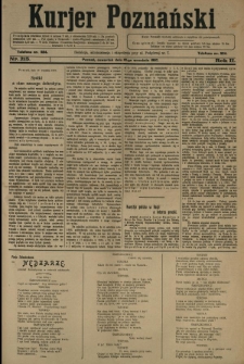 Kurier Poznański 1907.09.19 R.2 nr215