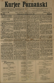 Kurier Poznański 1907.09.26 R.2 nr221