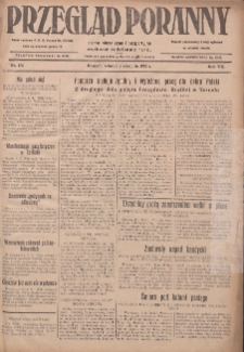 Przegląd Poranny: pismo niezależne i bezpartyjne 1927.08.02 R.7 Nr172