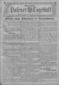 Posener Tageblatt 1914.03.18 Jg.53 Nr130