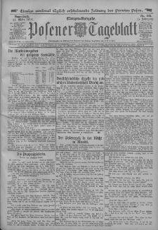 Posener Tageblatt 1914.03.21 Jg.53 Nr135