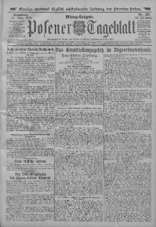 Posener Tageblatt 1914.03.21 Jg.53 Nr136