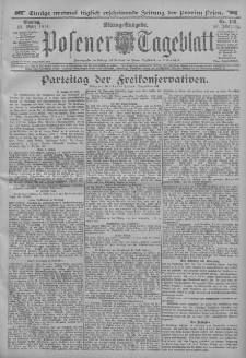 Posener Tageblatt 1914.03.23 Jg.53 Nr138
