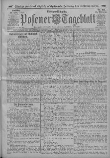 Posener Tageblatt 1914.03.24 Jg.53 Nr139