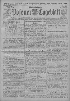 Posener Tageblatt 1914.03.26 Jg.53 Nr144